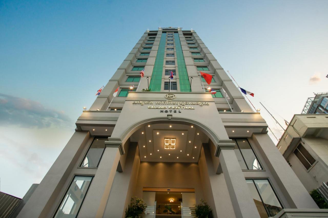 เอชเอ็ม แกรนด์ เซ็นทรัล โฮเต็ล Hotel พนมเปญ ภายนอก รูปภาพ